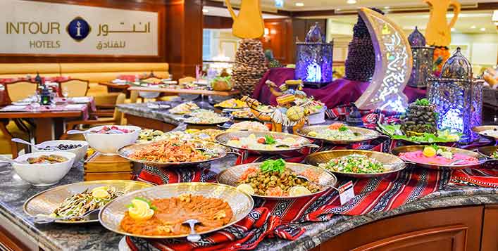 إفطار رمضاني مفتوح غني و شهي في فندق انتور الصحافة كوبون صفقات
