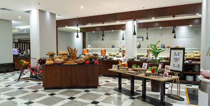 بوفيه إفطار فندق بارك ان مكة كوبون صفقات