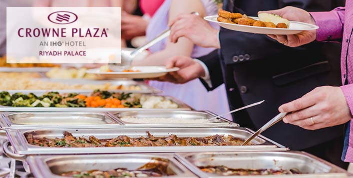 Special offers on 5 stars buffet from Crowne Plaza | Cobone Offers