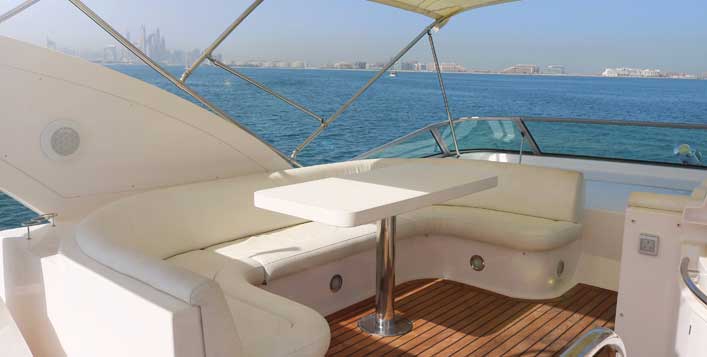 Dubai coastline yacht cruise up to 6 hours