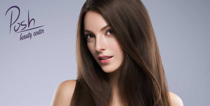 Hair Keratin & Protein Straightening at Posh Beauty Salon From AED 129 |  Cobone