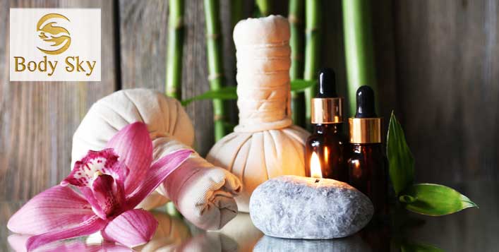 Thai, Aromatherapy or Four hand relaxation