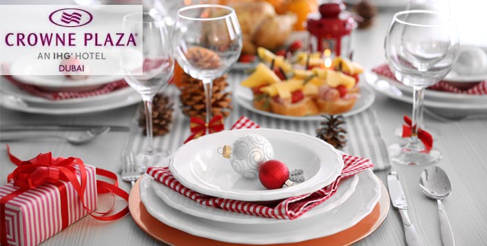 Christmas Brunch Offers And Discount At Crowne Plaza Dubai Szr