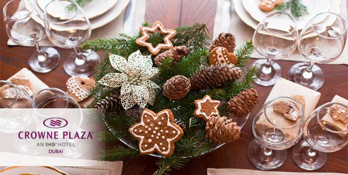 Christmas Eve Dinner Offers And Discount At Crowne Plaza Dubai Szr