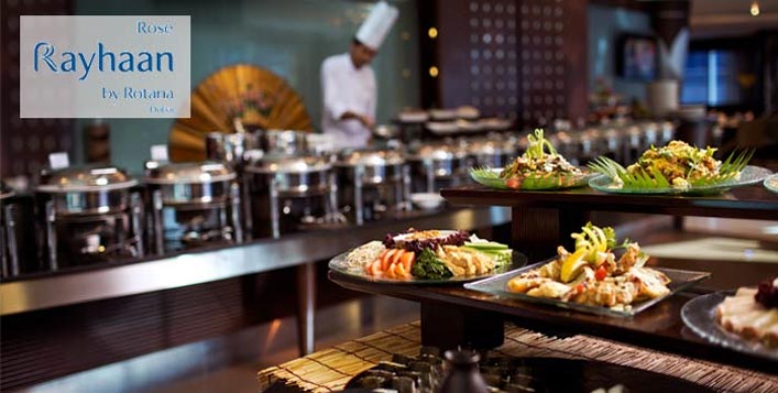Theme Night Buffet Offers and Deals at Rose Rayhaan by Rotana, SZR ...
