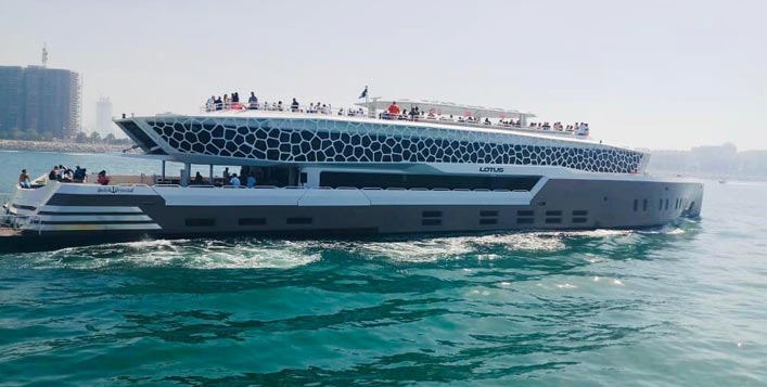 Lotus mega yacht