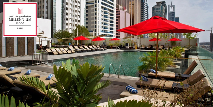 Pool Access Deals at Millennium Plaza Hotel from AED 75 only | Cobone ...
