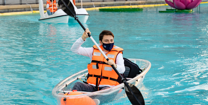 Water Biking, Kayaking or Boating