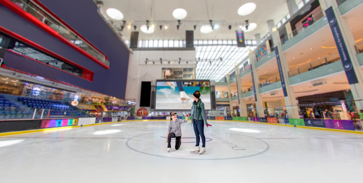 First-Time Ice Skating at Dubai Ice Rink The Dubai Mall | Cobone