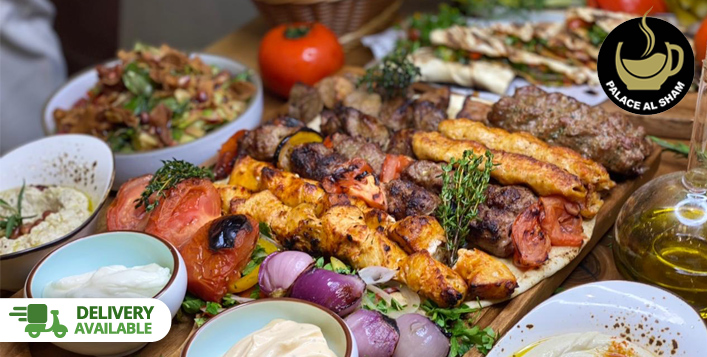 Arabic Mixed Grill at Palace Al Sham Restaurant & Cafe for AED 119 | Cobone