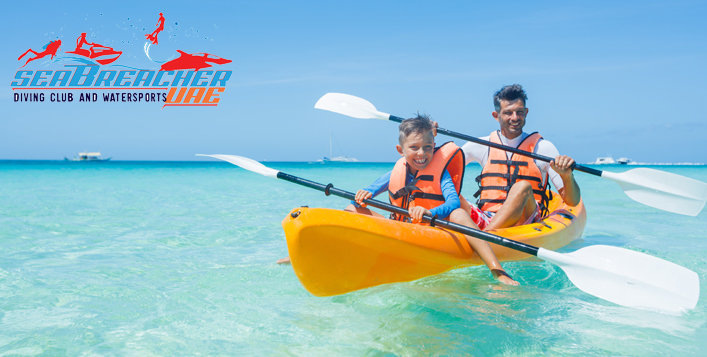 Choose from single or double kayak