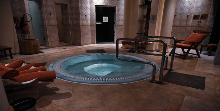 Includes access to spa and outdoor pool