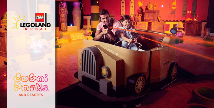 Over 40 LEGO-themed rides, shows & experience