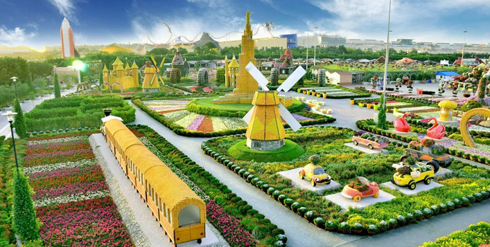 Access to Global Village & Miracle Garden