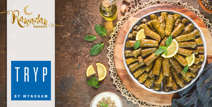 Iftar Buffet With Drinks at TRYP by Wyndham Abu Dhabi From AED 25 Only