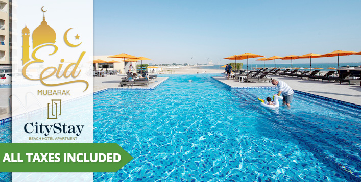 Eid Deluxe Stay at City Stay Beach Hotel Apartment RAK From AED 599 ...