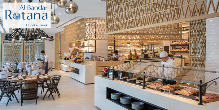 5-Star Gourmet Dinner Buffet at Al Bandar Rotana Starting From AED 69 ...