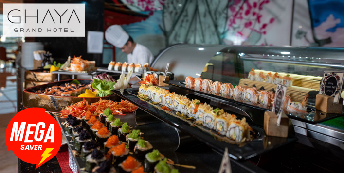 MEGA SAVERS! 5 Star Saturday Brunch at Ghaya Grand Hotel From AED 49 ...