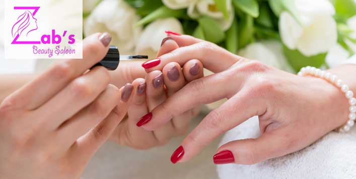 Manicure Pedicure And Extensions From Zab's Beauty Saloon From AED 69 | Cobone Offers Manicure Pedicure And Extensions From Zab's Beauty Saloon From AED 69 | Cobone Offers