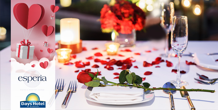 Romantic 3-Course Dinner at Days Hotel by Wyndham Deira For AED 129 ...