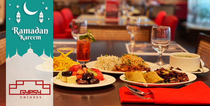 Iftar Set Menu at Gypsy Chinese Restaurant, Jumeira Rotana From AED 32 ...
