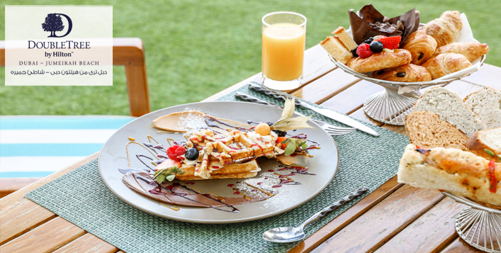 Breakfast And Beach Access at DoubleTree by Hilton JBR From AED 34 ...