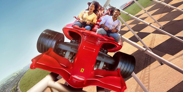 Ride the world's fastest roller coaster!