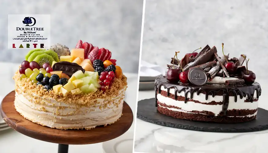 5-Star Cake Takeaway at Double Tree by Hilton M Square From AED 150! |  Cobone