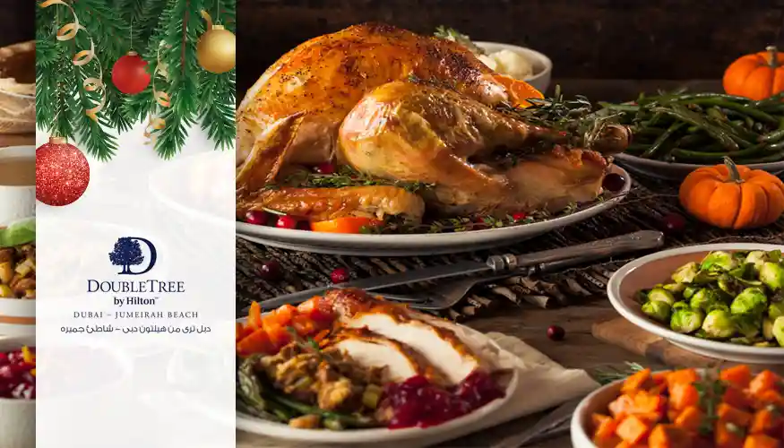 Christmas Eve Dinner at DoubleTree by Hilton From AED 199 Cobone