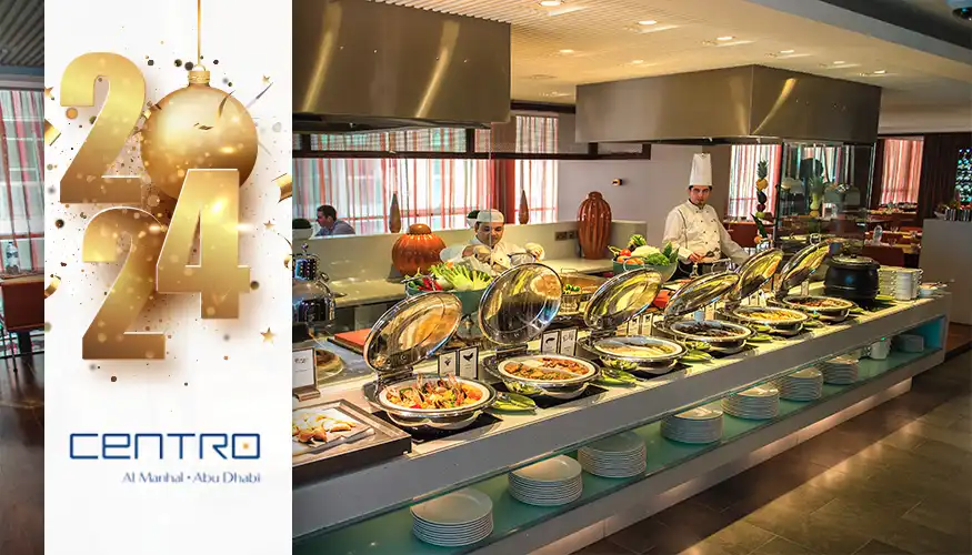 New Year's Eve and day buffet @Centro Al Manhal by Rotana From AED 47 ...