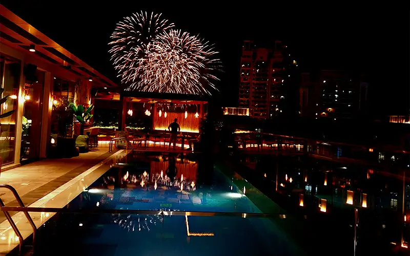 New Year’s Eve Dinner & Party at Rongo Rongo Rooftop | Cobone