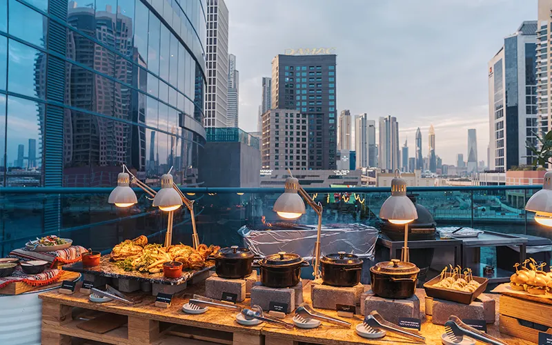 5 Star Arabic Iftar at The Larder, Radisson Blu Dubai Canal View