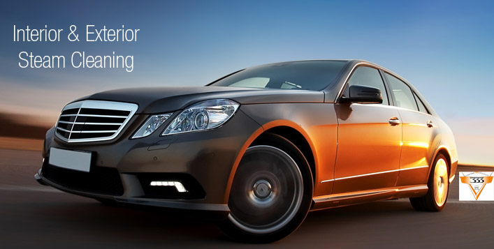 Interior And Exterior Steam Car Wash