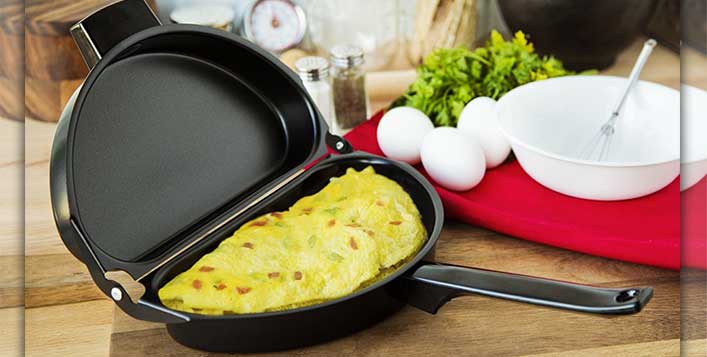 Perfect three eggs omelette every time!