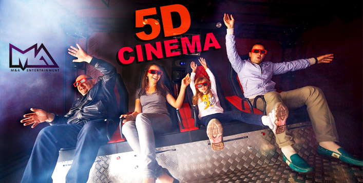 Thrilling & Innovative 5D Cinema Ride | Cobone Offers