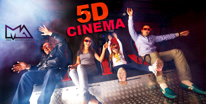 Experience a 5D Cinema with your Family  