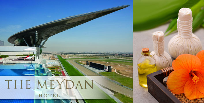 A relaxing day at the 5* Meydan Hotel