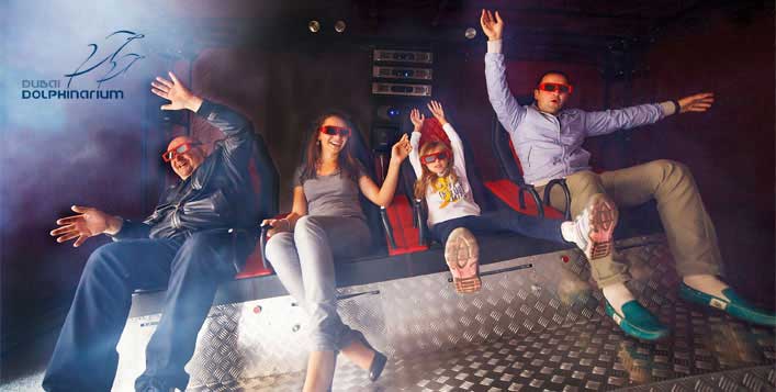 5D or 7D Cinema Experience for up to 4 People | Cobone Offers