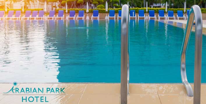 Pool fun at Arabian Park Hotel