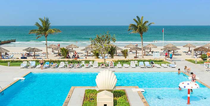 Курортный отель Lou'lou'a Beach Resort Sharjah 3*, Шарджа, ОАЭ 101Hotels.com