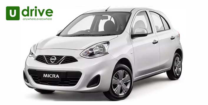 Car hire up to 1 month at U Drive Rent A Car