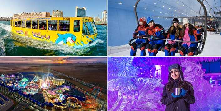 Ski Dubai, Dubai Aquarium, At The Top & more!