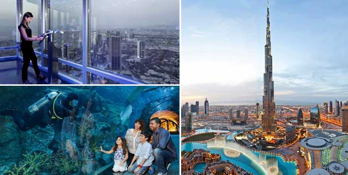 Tickets to Dubai's captivating attractions!
