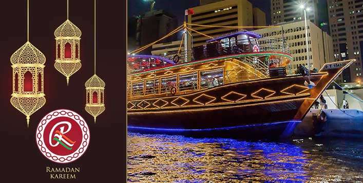 Exclusive Iftar cruises are available!