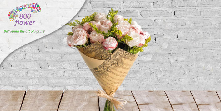 Fresh flower arrangement with free delivery