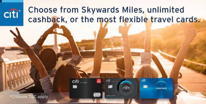 Get up to AED 800 with Citi Credit Cards