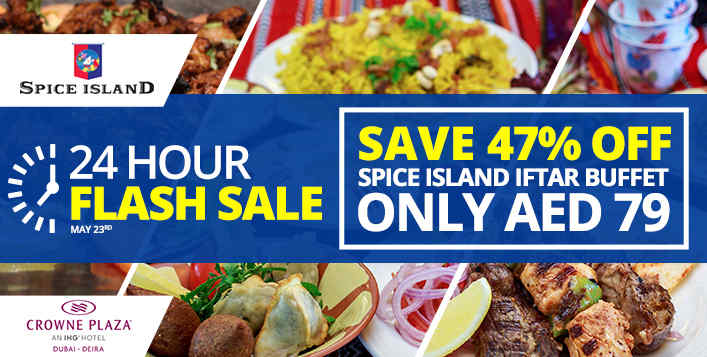 Iftar 2019 Deals and Special Offers at Crowne Plaza Dubai 
