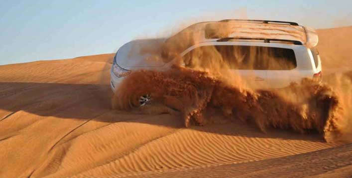 Dune bashing, dinner buffet and more!