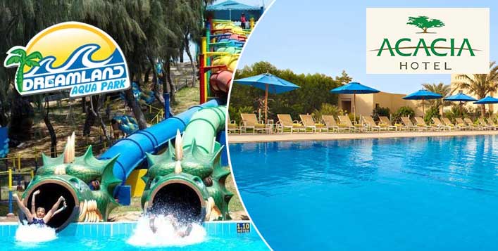 Acacia Hotel Stay, Meals & Waterpark Tickets