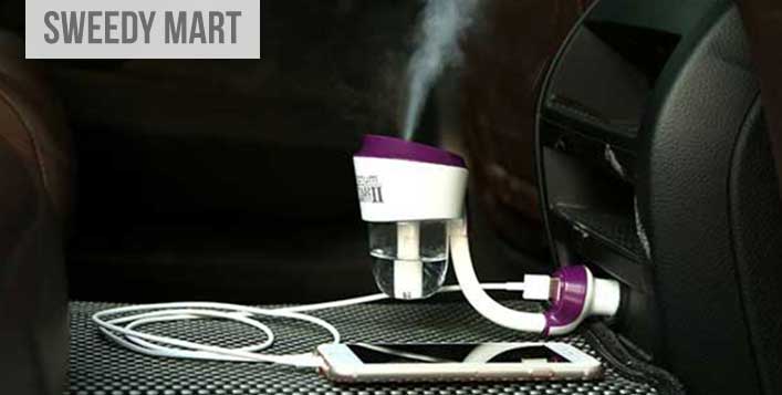 A car gadget for an aromatic drive